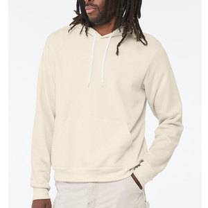 Sweatshirts à capuche en toile pour hommes et femmes Sweatshirts unisexes avec surpiqûres personnalisées Design Your Own Hoodie Bella - Product Image 1