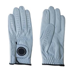 Gants de golf en cuir professionnels avec un design haut de gamme, nouveau logo personnalisé pour les sports de plein air, pour le golf et le baseball à tous les niveaux - Product Image 1