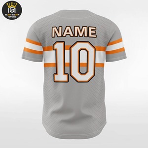 เสื้อเบสบอลผ้าโพลีเอสเตอร์สำหรับผู้ชายเครื่องแบบกีฬาสั่งทำใหม่บริการ OEM ตามสั่งพร้อมตัวเลือกขนาดพิเศษ - Product Image 2