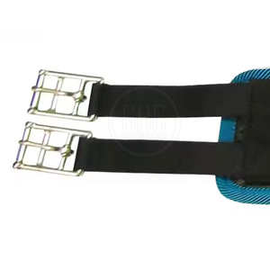 สายรัดหนังแท้กันลื่นสำหรับจูงม้าระบายอากาศได้ดีปรับได้สายคาดสำหรับกระโดดม้า - Product Image 2