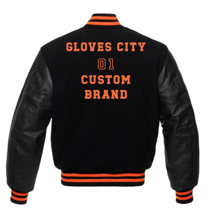 Veste universitaire pour homme avec logo brodé personnalisé, meilleur prix pour l'hiver - Product Image 6