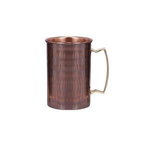 Attractive Diamond Embossed 100% Copper Mug Wholesale <b>Bulk</b> Purchase Stainless Steel Copper Mule Mug At whole sale price - Product Image 2