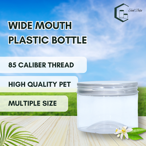 Échantillon gratuit, faible MOQ, pot en plastique PET de haute qualité à large ouverture pour aliments et boissons, fabricant et fournisseur TINH DIEU VIETNAM - Product Image 3