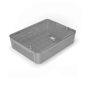 Mejor Proveedor de Cestas de Esterilización de Malla Metálica Reutilizables Manuales en Cantidad a Granel, Bandeja de Autoclave Médica - Product Image 4