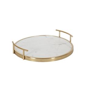 Glamorous Galvanized bar serving metal <b>tray</b> decorated food <b>tray</b> to serve food and drinks for home&wedding decor centerpieces - Product Image 3