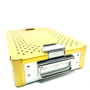 ถาดฆ่าเชื้อเครื่องมือผ่าตัดสองระดับถาดฆ่าเชื้อจากอลูมิเนียมอัลลอย - Product Image 6