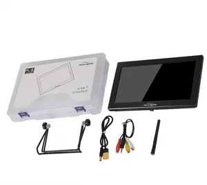 Hawkeye ít phi công Đội Trưởng FPV Màn hình 10.2inch DVR 1280*720 1000lux 5.8G 48ch nhận kép Màn hình hiển thị FPV đua máy bay không người lái