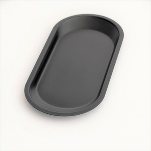Classic Design <b>Black</b> Powder Coated Aluminium <b>Serving</b> <b>Tray</b> Custom Logo Customizable Size Home Restaurant Use Top-Table <b>Tray</b> - Product Image 2