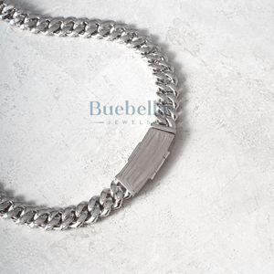 Factory Promotion Best Price 12mm Solid 925 Sterling Silver Gold Plating <b>VVS</b> Iced Moissanite Cuban Link <b>Chain</b> Hip Hop Jewelry - Product Image 3