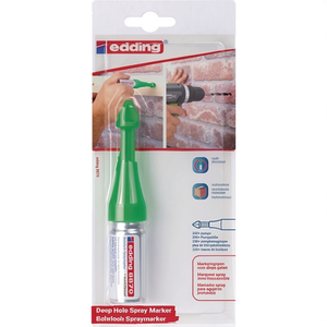 Rotulador en aerosol verde neón con boquilla 8870 para perforar agujeros-EDDING - Product Image 3