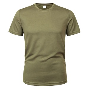 Nueva camiseta 2025 para hombre, camisa de camuflaje de cuello redondo, camisa informal transpirable de manga corta de secado rápido - Product Image 2