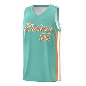 Camisetas de baloncesto personalizadas Camisetas de baloncesto regulares para hombre Ropa deportiva Poliéster camiseta unisex pantalones cortos Reversible Nombre y número - Product Image 5