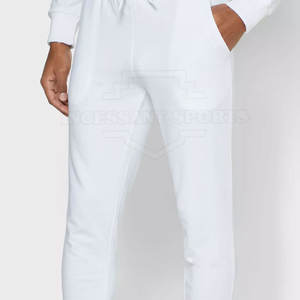 Survêtement personnalisé en coton pour homme, pantalon de jogging et Jersey, tenue décontractée, col rond - Product Image 6