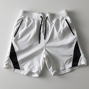 Short coupe-vent de sport Short de pluie homme Streetwear Short imperméable blanc pour homme Short coupe-vent de randonnée personnalisé - Product Image 3