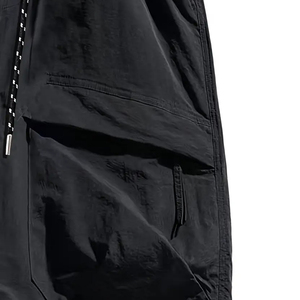 Pantalones Cortos Deportivos para Hombre, Ligeros, de Secado Rápido, Cintura Elástica, Múltiples Bolsillos, Corte Holgado, Sensación Fresca, Transpirables, para Uso Casual de Verano - Product Image 5