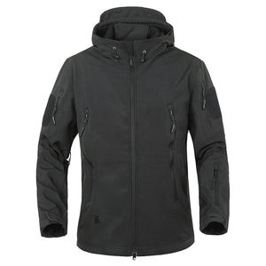 Coupe-vent veste extérieure TAD chasse randonnée noir personnalisé hommes vestes imperméable tactique Softshell veste - Product Image 2