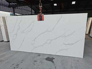 Yunfu nhà máy bán buôn Thiết kế đá thạch anh tùy chỉnh 2 & 3cm nhân tạo calacatta đá thạch anh số lượng lớn cho nhà bếp truy cập hàng đầu - Product Image 6