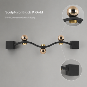Modern <b>Led</b> Wall Lamp Metal 3000K Indoor Decorative For <b>Bedroom</b> Living Room Dining Room Study Room Wall Mounted - Product Image 4