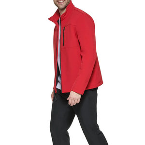 Veste softshell coupe-vent de meilleure qualité, manches longues, respirante, col montant, veste d'extérieur pour hommes, design personnalisé OEM - Product Image 3