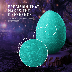 Filament d'imprimante 3D WINKLE PETG Crystal 1,75 mm 1 kg FDM Haute résistance aux chocs Fabriqué en Europe Tolérance 0,05 mm Buse 220-240 - Product Image 2