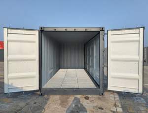 Conteneur de déchets dangereux GPOS personnalisé de 20 pieds Conteneurs en acier corten à côtés ouverts de 20 pieds de haut pour les marchandises dangereuses - Product Image 3