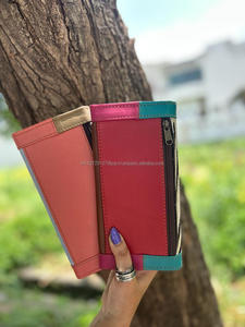 Pochette en cuir véritable à imprimé Animal pour femmes, pochette élégante, couleur arc-en-ciel, porte-monnaie multi-usage, porte-cartes ATM - Product Image 5