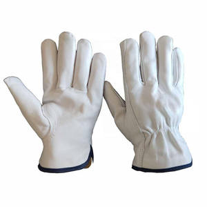 Gants de haute qualité, gants de sécurité générale en cuir, gants de travail pour chauffeur, fabricant de gants de travail - Product Image 1