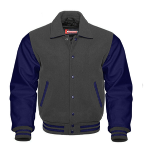 Chaqueta Universitaria Verde Personalizada Más Buscada para Hombre, Chaqueta Varsity de Lona Moderna con Mangas Largas, Diseño Bordado e Impreso, Estilo Casual - Product Image 1