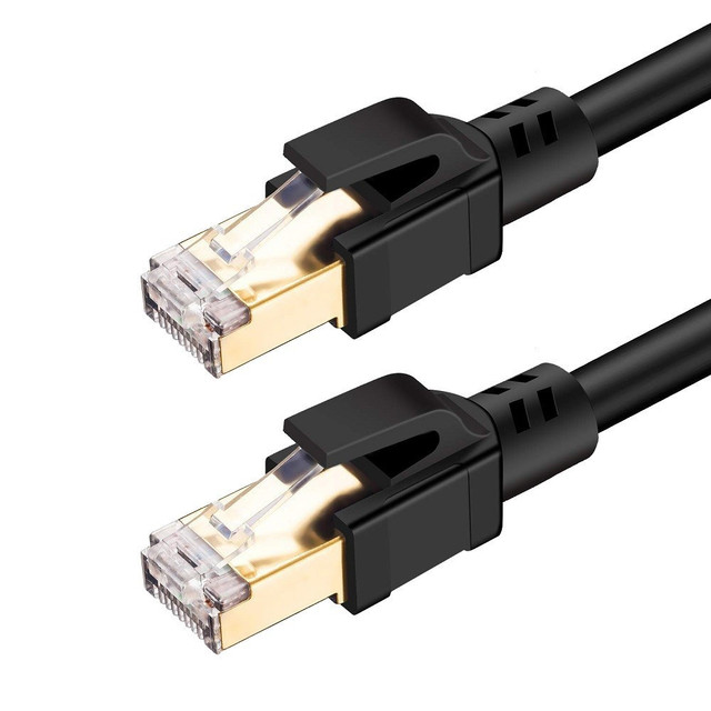 Best Cat8 Ethernet Cable 40gbps Cat8 SFTP Patch Cord for Gaming Customized Telecommunication Pass Stranded Wires Cat 8 Cable