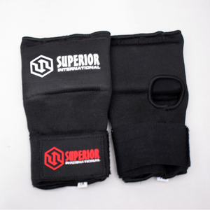 Guantes internos de gel shock con logotipo personalizado envolturas rápidas para entrenamiento de manos para boxeo MMA Muay Thai Kickboxing de algodón de alta calidad - Product Image 2