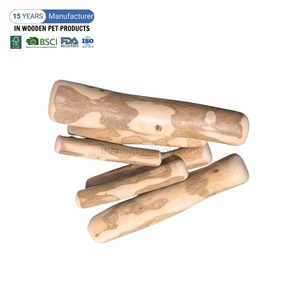 El mejor perro natural para masticar café madera perro juguete perro masticar palo accesorios para mascotas de un fabricante vietnamita directo - Product Image 2