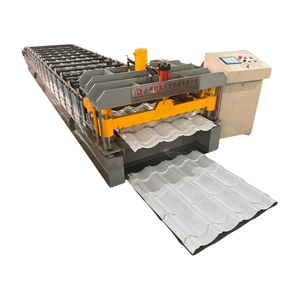 Machine de formage à froid de tuiles métalliques trapézoïdales IBR monocouche, machine de fabrication de tôles d'<span class=keywords><strong>acier</strong></span> pour toiture - Product Image 4