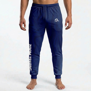 <b>Men</b>’s Modern Executive <b>Trousers</b>-<b>Men's</b> Blue Sweatpants Elastic Waist <b>Drawstring</b> Casual <b>Trouser</b> for <b>Men</b>. - Product Image 1