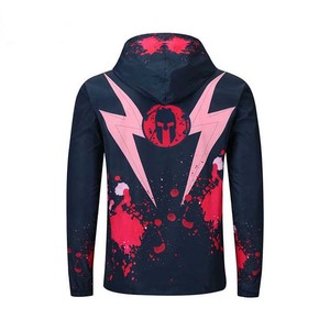 Coupe-vent bicolore à la mode pour hommes-Vestes légères, imperméables et respirantes pour vêtements décontractés et athlétiques - Product Image 2