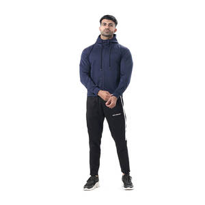 Style personnalisé Zip up Streetwear Zipper Double Zip Polaire Poids Lourd Hoodie Hommes Hoodies - Product Image 2