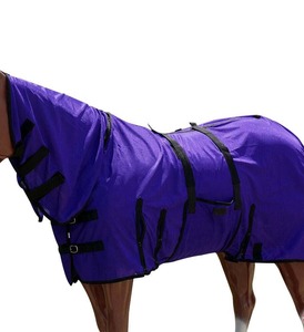 Mantas para Caballos de Alta Calidad al por Mayor, Diseño Nuevo, Impermeables, para Doma, Uso en Todas las Estaciones, 4 Correas para las Patas, Transpirables - Product Image 1