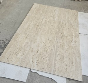 Design moderne, style classique, pierre de travertin non remplie, carreaux bruts, décoration murale pour villa, intérieur et extérieur, modèle 3D - Product Image 5