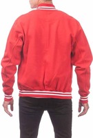Venta al por mayor de alta calidad Letterman chaqueta de invierno bombardero Varsity chaqueta para hombres personalizados chaquetas de los hombres Streetwear bordado