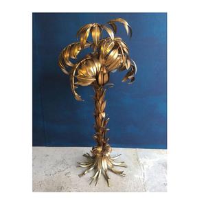 Arbre en métal artisanal Art Déco, arbre antique, décoration de salon, décoration vintage en métal créative, arbre en métal - Product Image 1