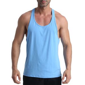 Débardeur de sport en coton pour homme, respirant, couleur unie, à prix réduit - Product Image 6