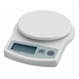 Balance à lettres blanche MAULalpha 12,4 cm 2 g Capacité 2 kg Sans connexion au réseau électrique Fourniture de bureau - Product Image 2