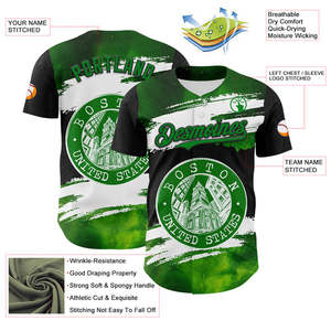 Wholesale <b>baseball</b> <b>jersey</b> authentic <b>bulk</b> supplier breathable moisture resistant lightweight durable stitching design for clubs - Product Image 6