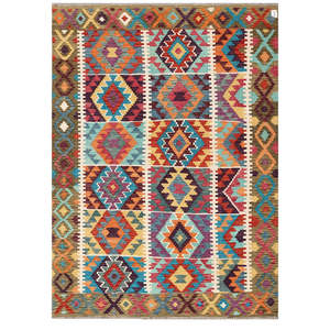 พรมกิลิมไมมาณา อัฟกานิสถาน ขนาด 250 x 179 ซม. ของตกแต่งบ้าน - Product Image 1