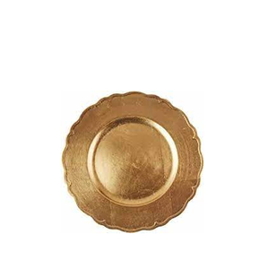 Placa de cargador de latón para vajilla de boda segura, plato nuevo para fiesta, placas de cargador de 13 pulgadas, uso hecho a mano, forma redonda - Product Image 5