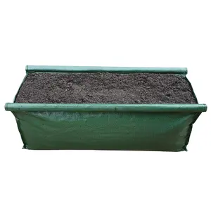 Bolsa de cultivo de plantas HDPE, bolsa de Seto, protección UV duradera, macetas de jardín, venta al por mayor