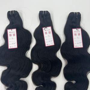 Offre Spéciale 100% vendeurs de cheveux brésiliens alignés sur les cuticules vierges grands paquets de cheveux naturels ondulés doux et doux cheveux vierges - Product Image 5