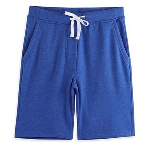 กางเกงขาสั้นออกกำลังกายสำหรับผู้ชายกางเกงขาสั้นผ้าฝ้ายเอวยางยืดระบายอากาศได้ดีลายซักได้สำหรับฤดูร้อน - Product Image 5