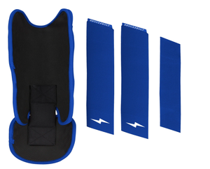Protector de pierna de béisbol profesional de alta calidad para jóvenes y adultos Equipo DE SEGURIDAD DE CUERO duradero con opciones personalizables - Product Image 2