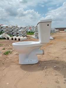 Artículos sanitarios de baño de cerámica de dos piezas de diseño árabe moderno de Venta caliente directamente del fabricante indio a precio económico - Product Image 5