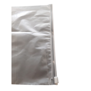 Bolsa enrollable con cremallera lateral reutilizable con logotipo personalizado para un almacenamiento seguro de bolsa enrollable versátil para embalaje - Product Image 1